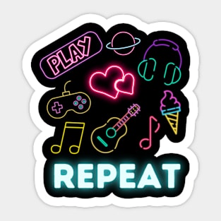 Repeat Sticker